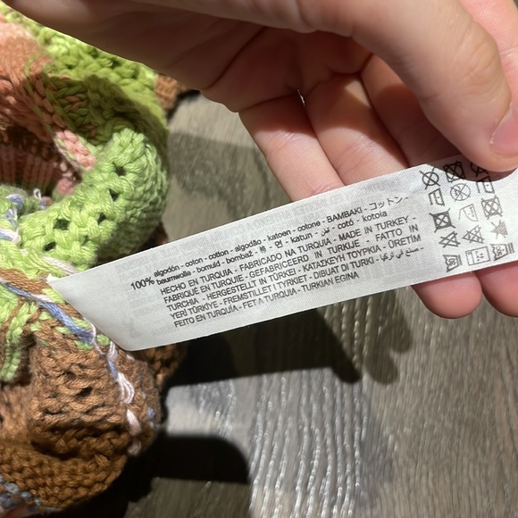 ZARA | Multicolour Crochet Knit Sweater Vest - Picture 9 of 10